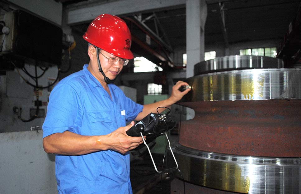 超声波检测坯件